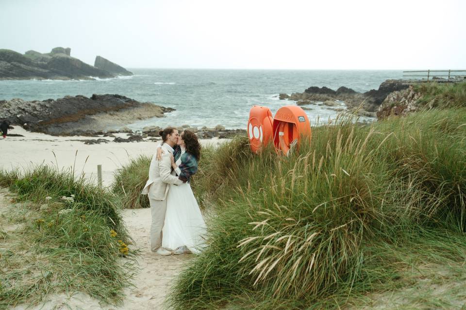 Beach Wedding, Scotland