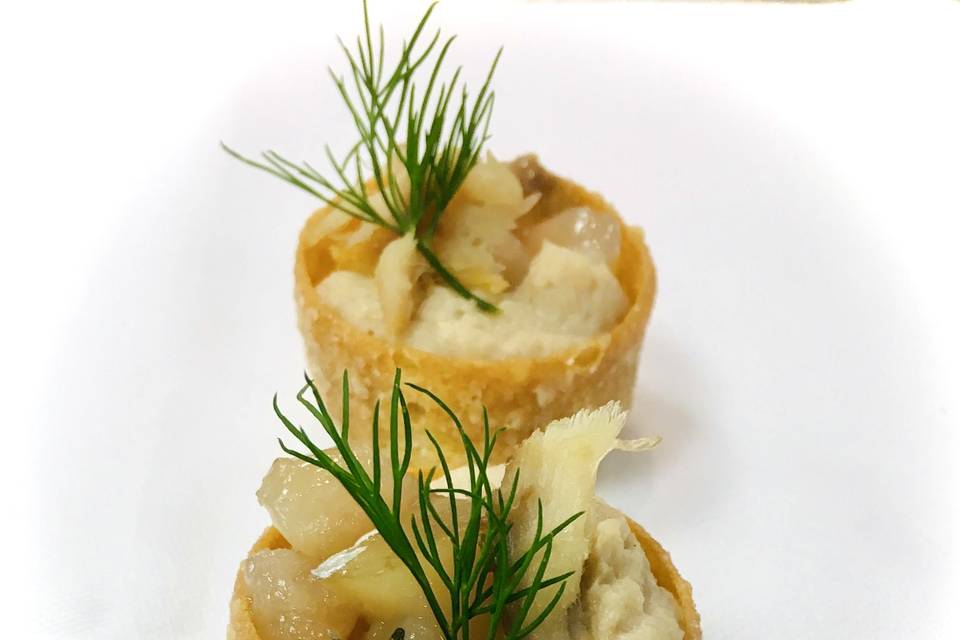 Mackerel canapé