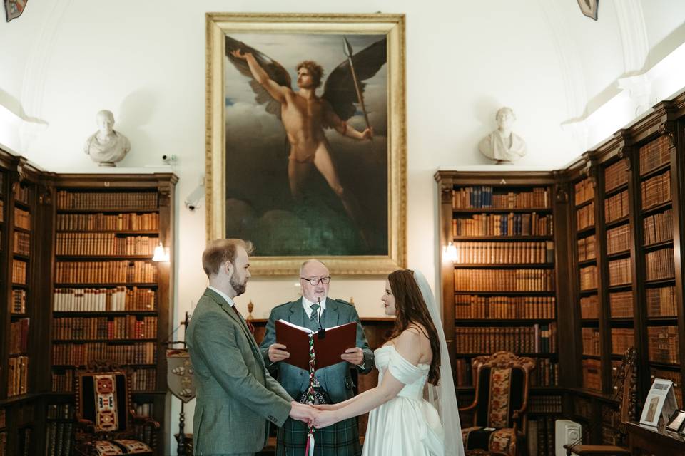 Ceremony in the Library