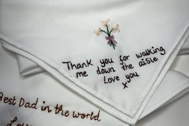 Keepsake handkerchief