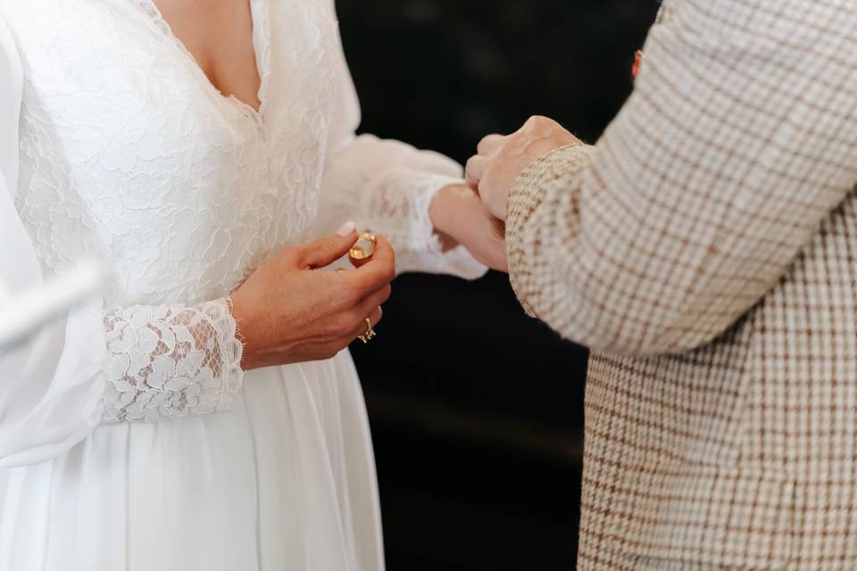 Exchanging of rings