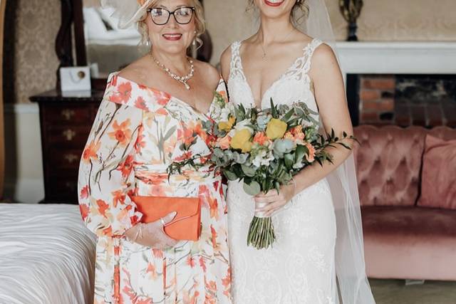 Rhian & her mum 🧡