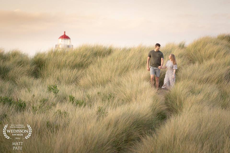 Sand dunes walk