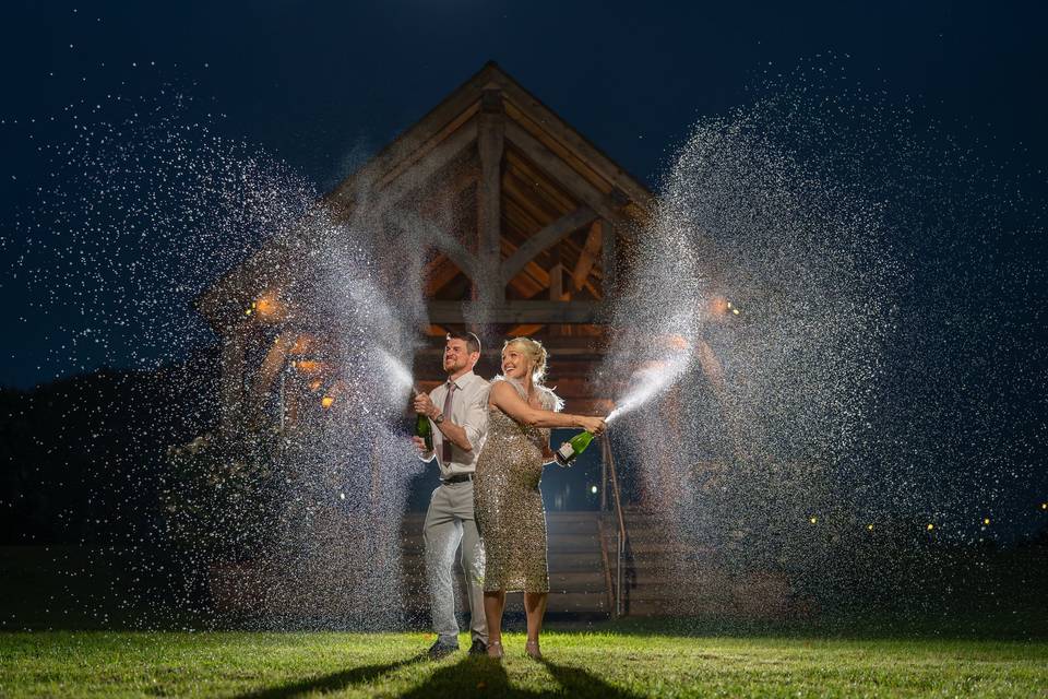 Champagne Shower Cheswell