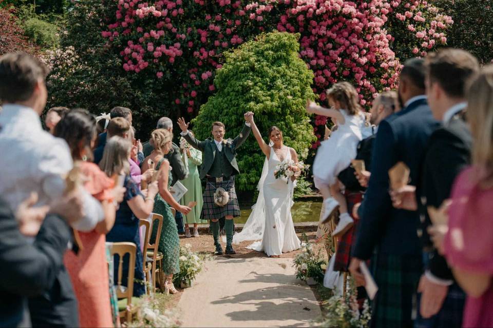 Garden ceremony