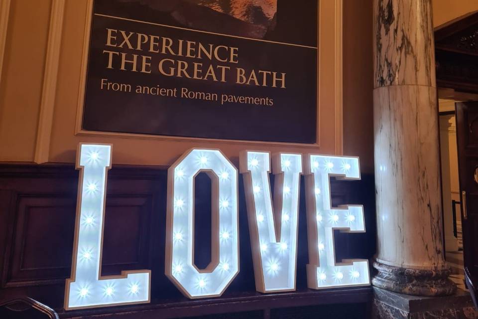 Roman Baths Wedding