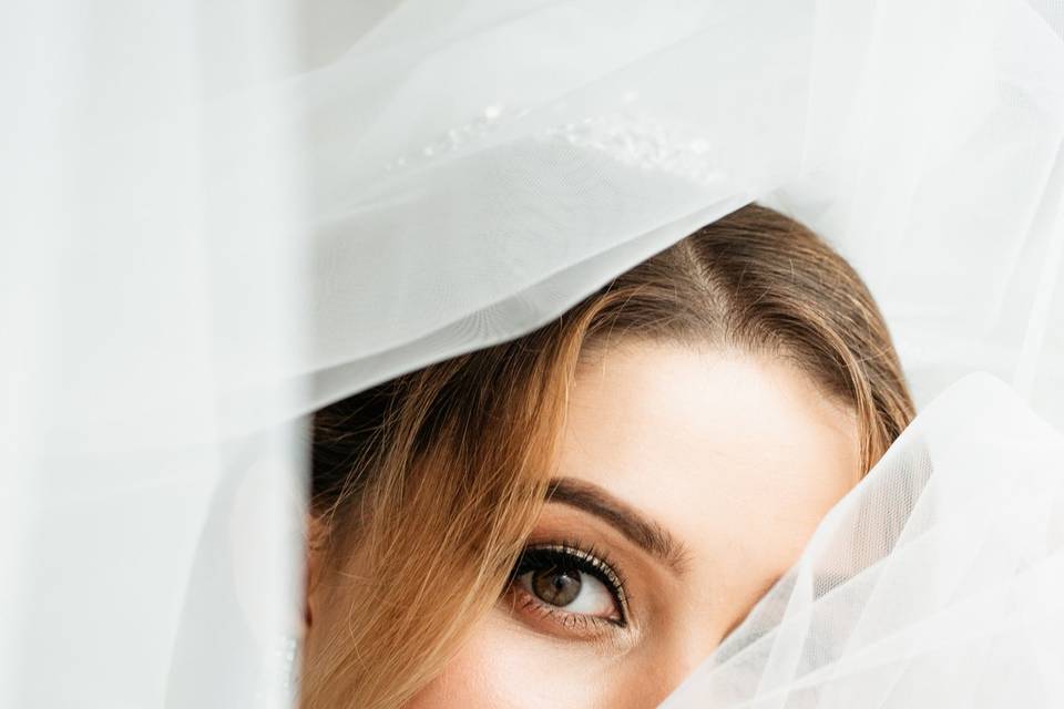 Bride's look