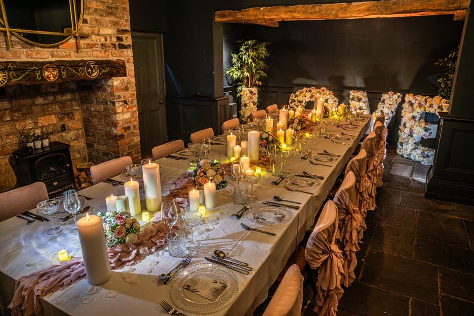 Pink Paradise Dinner