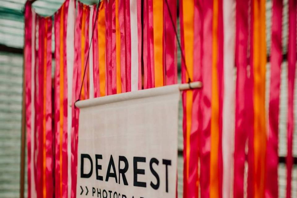 Bespoke Ribbon Backdrops