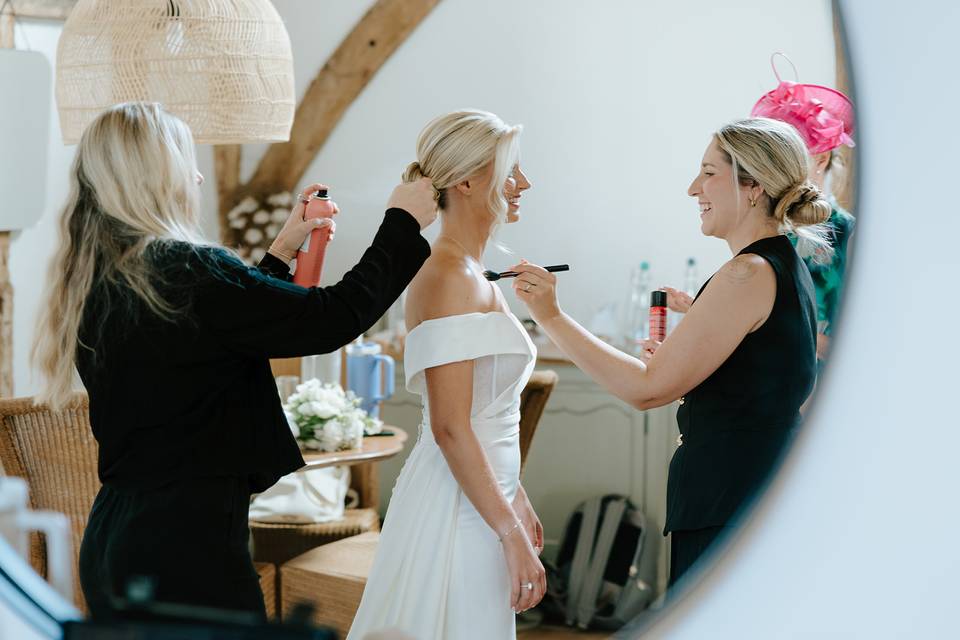 Bridal Prep Room