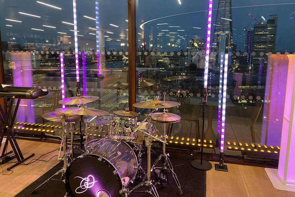 Party Band set up London