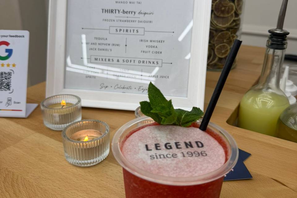 Personalised cocktail