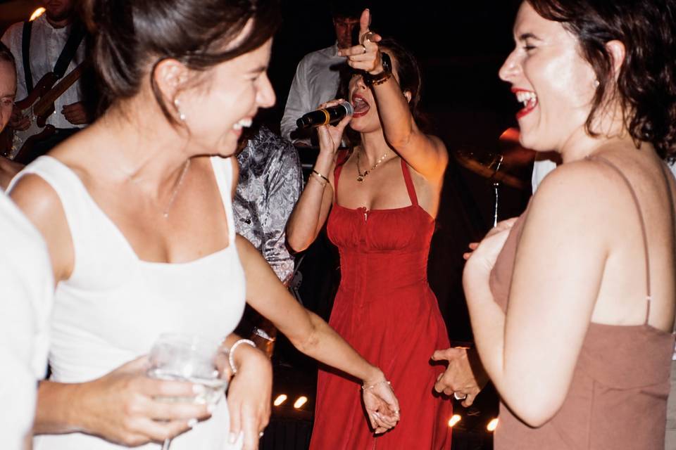 Lively wedding