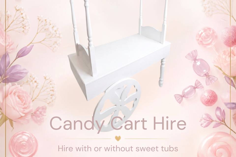 Our new sweet cart