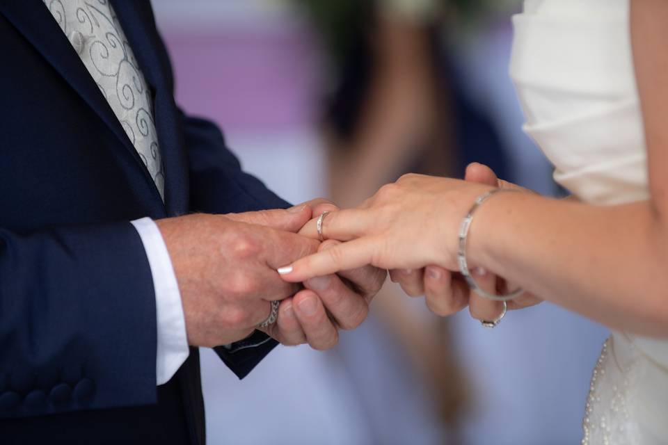 Wedding ring, humanist wedding