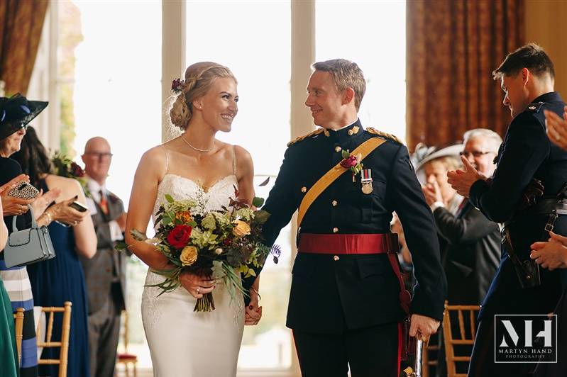 Military wedding