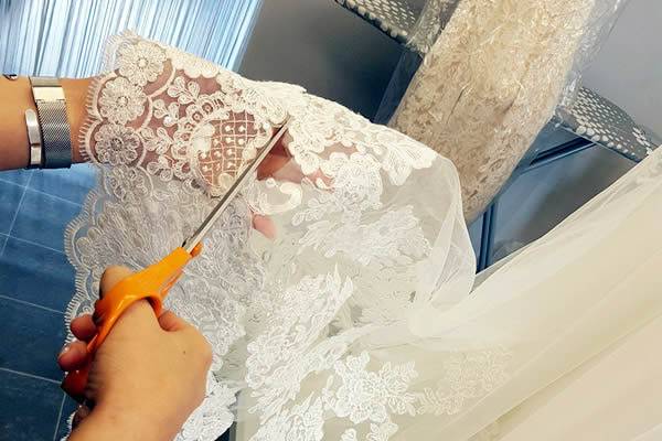 Expert bridal alterations