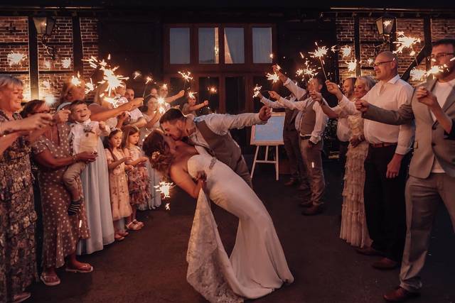 Sparkler shot