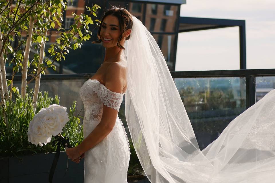 Bridal look
