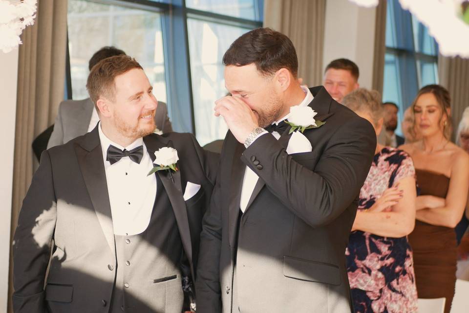 Before the aisle