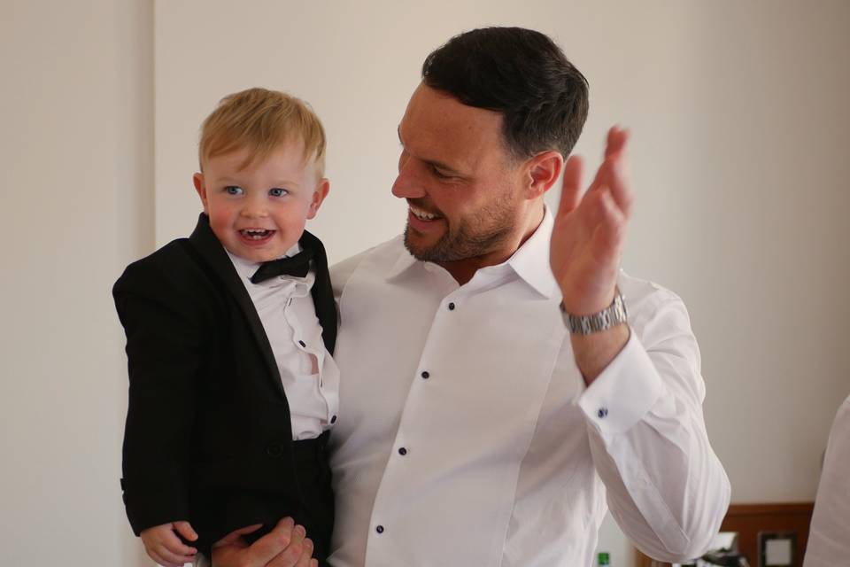 Father and son