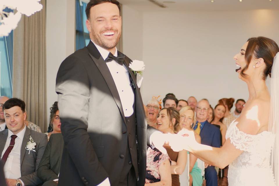 Ceremony laughter