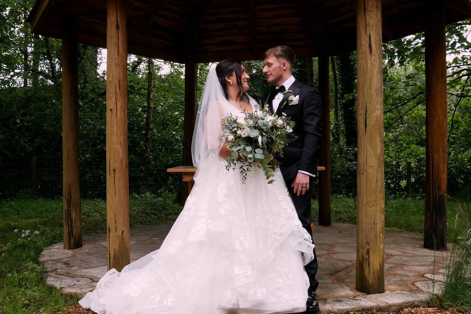 Intimate in the woods