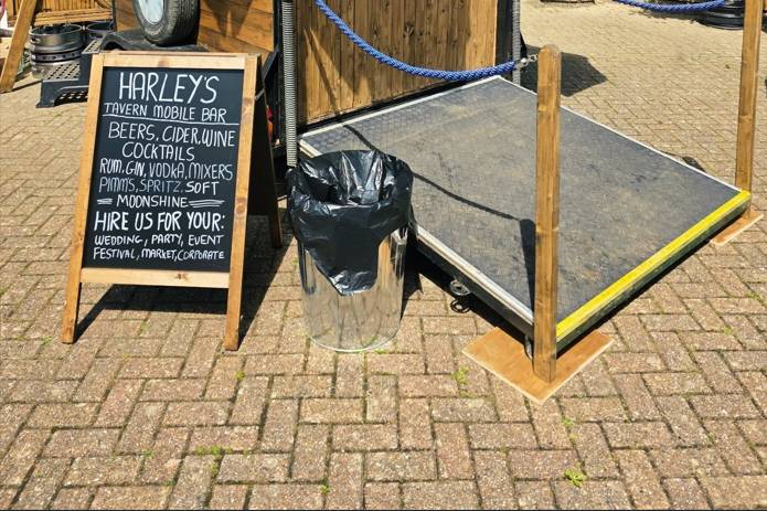 Mobile Bar At Market