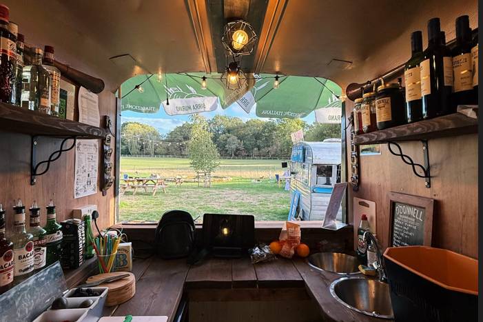 Mobile Bar Interior