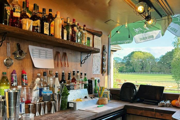 Mobile Bar Cocktail Station