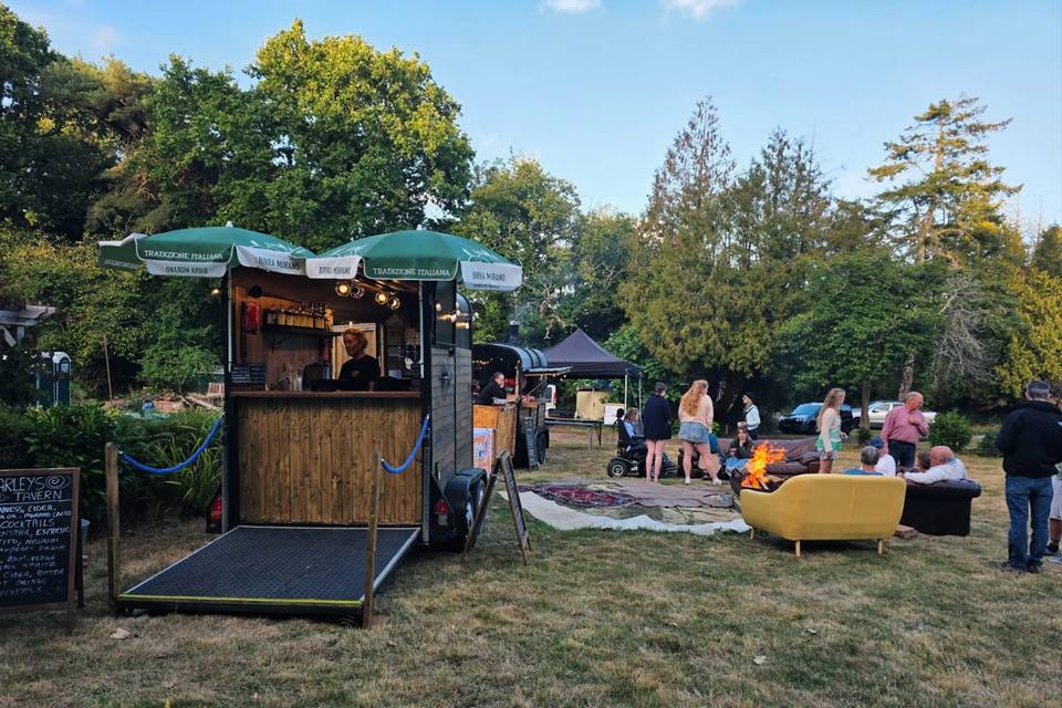 Mobile Bar At Event