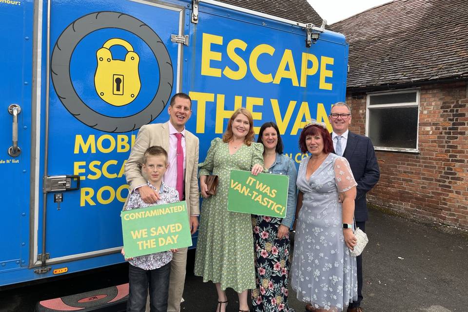 Family group by escape room