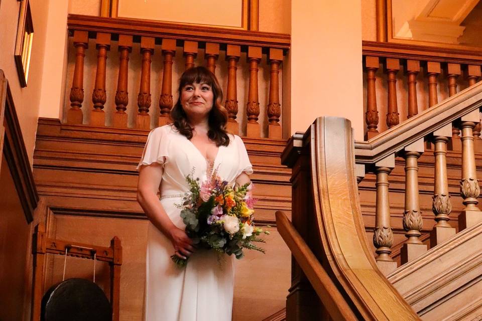 Bridal portrait