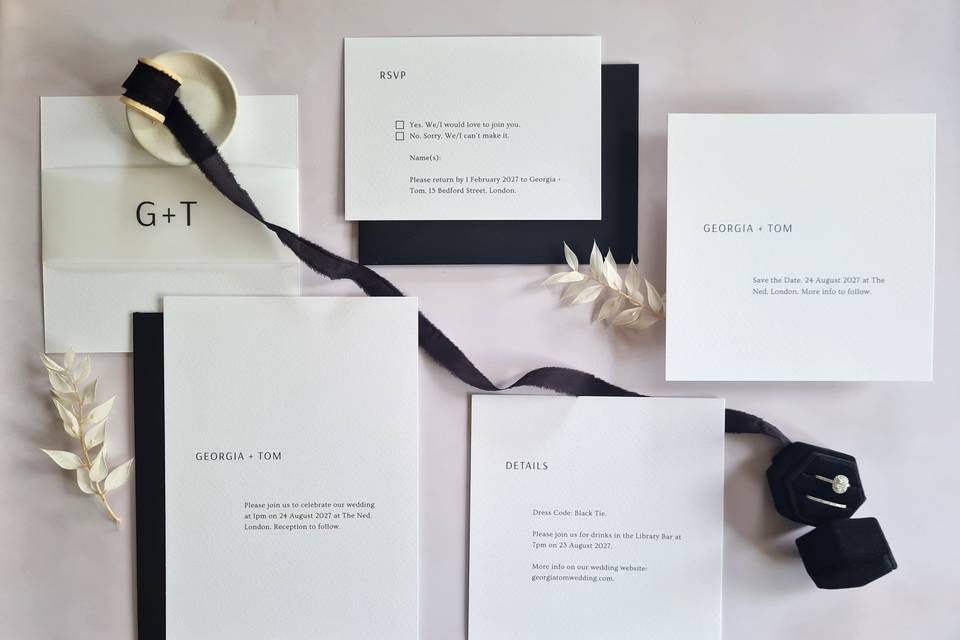 Luna Invitation Suite