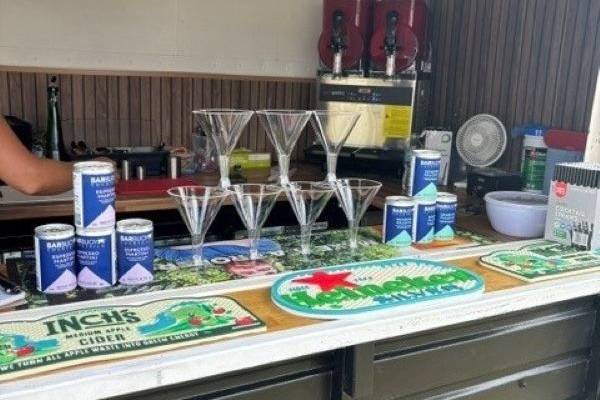 Bar set up
