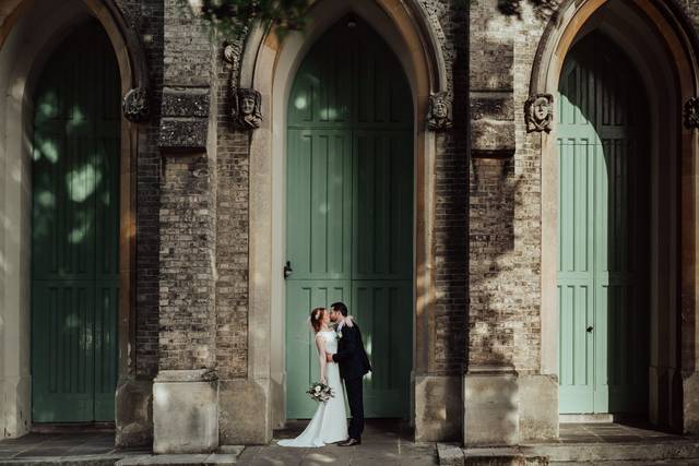 Couple kissing