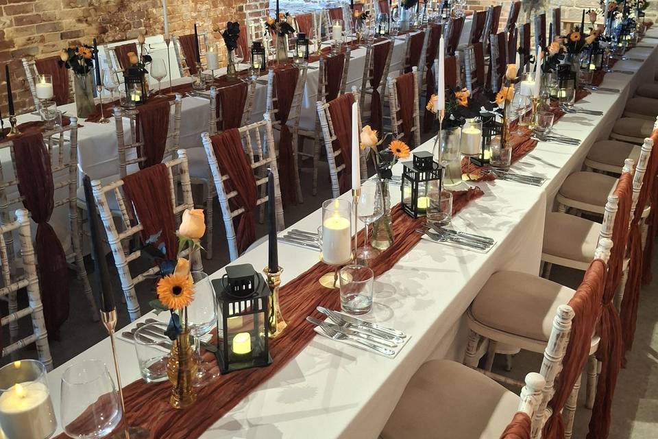 Castle keep intimate reception