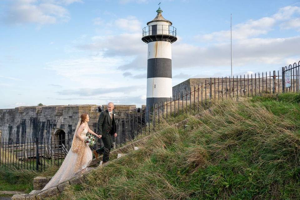 Picturesque wedding photos