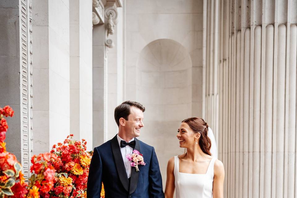 Beautiful Bride and Groom