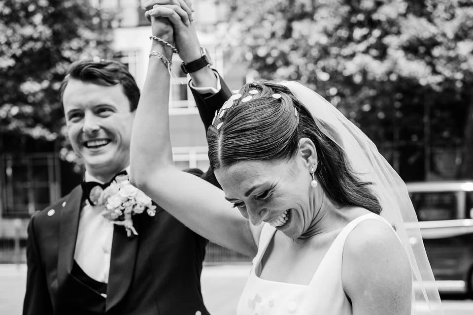 Beautiful Bride and Groom