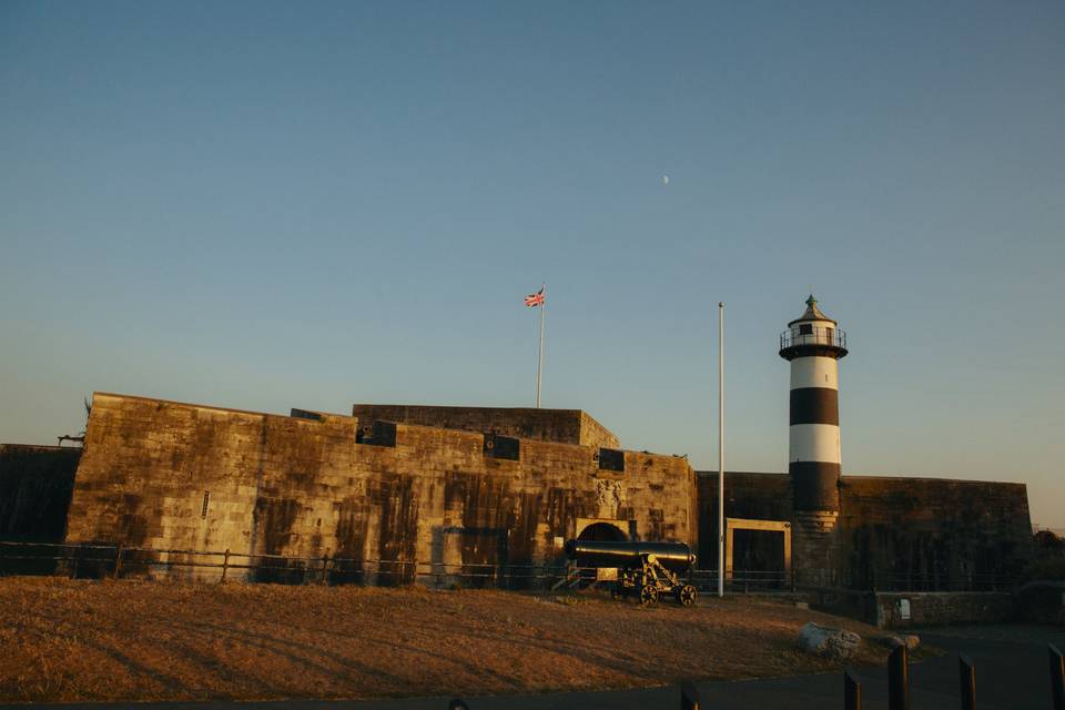 Southsea Castle sunset