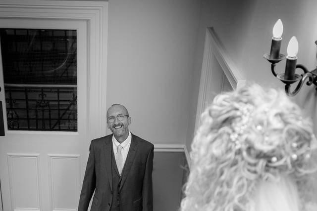 First look with dad