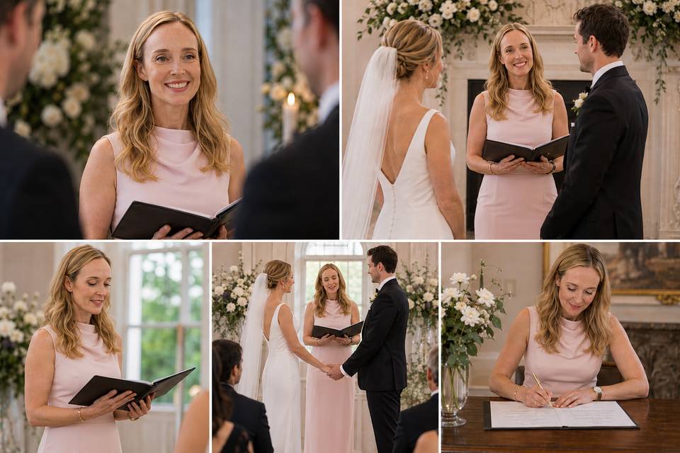 A beautiful formal wedding