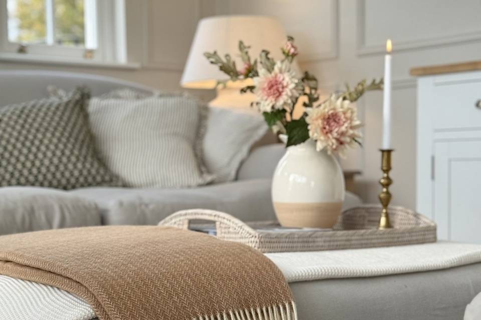 Beige Wool Blanket