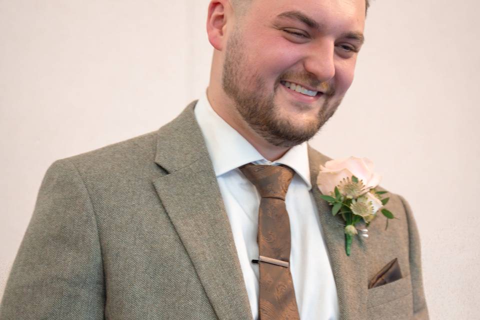 Groom Pre-Ceremony
