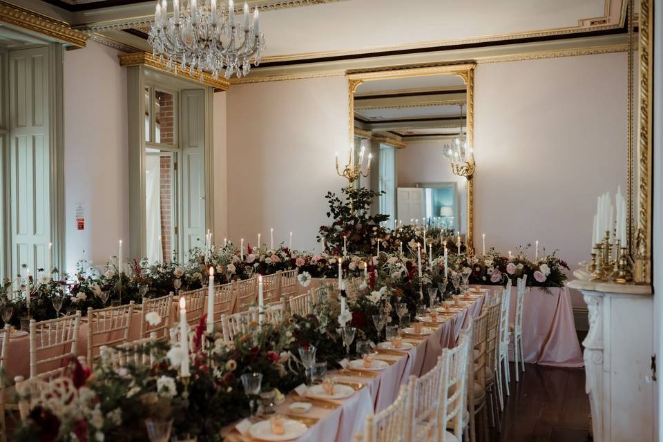 The Ballroom at Garthmyl Hall