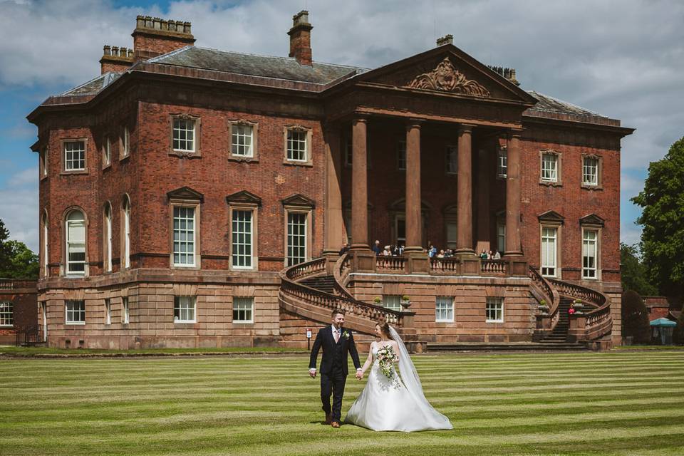 Tabley House wedding