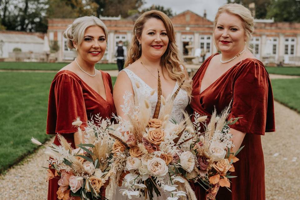 Beautiful bridesmaids