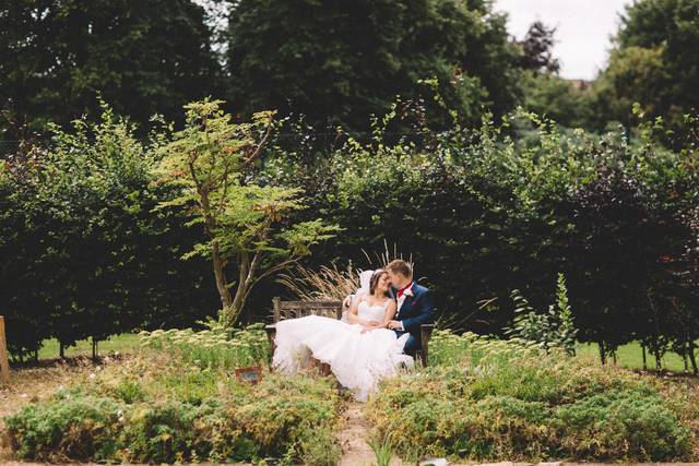Posed wedding photos