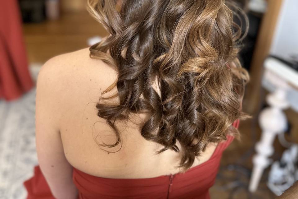 Half up half down